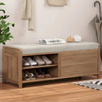Banc de rangement volet avec meuble à chaussures