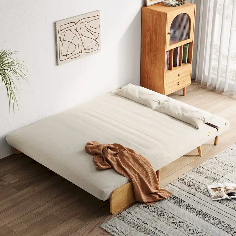 Canapé convertible 150 cm avec dossier réglable
