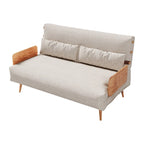 Canapé convertible 150 cm avec dossier réglable