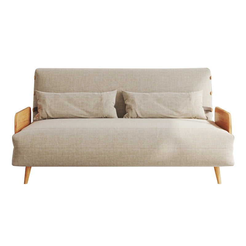 Canapé convertible 150 cm avec dossier réglable
