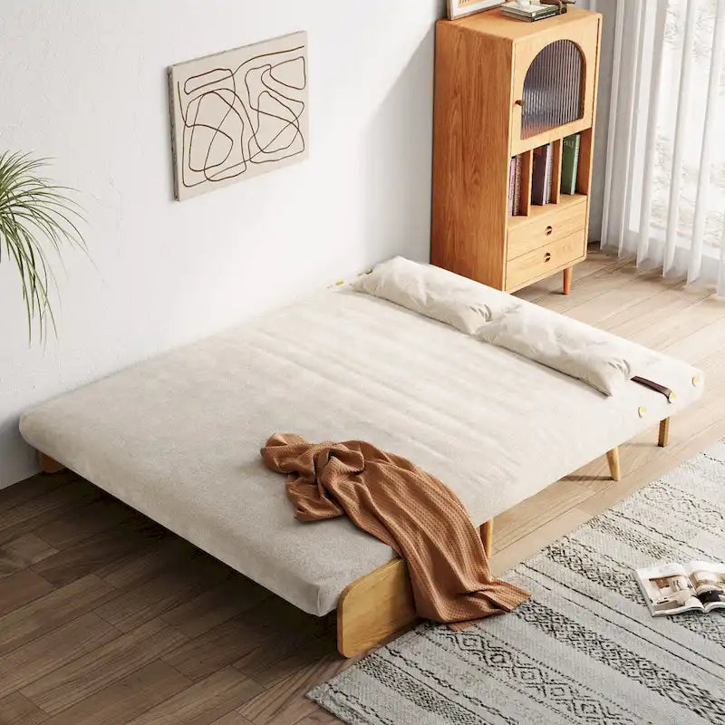 Canapé convertible 150 cm avec dossier réglable