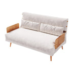 Canapé convertible 150 cm avec dossier réglable