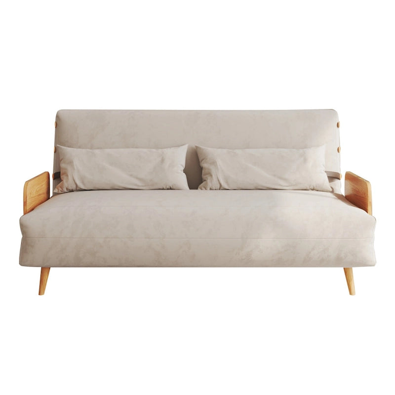 Canapé convertible 150 cm avec dossier réglable