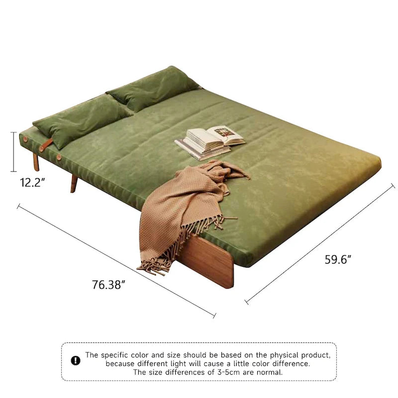 Canapé convertible 150 cm avec dossier réglable