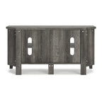 Meuble TV d'angle gris