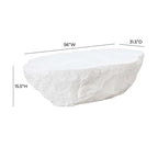 Table basse en béton pour l'intérieur et l'extérieur