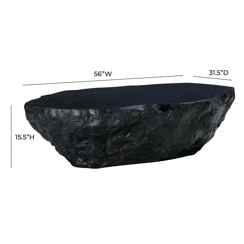 Table basse en béton pour l'intérieur et l'extérieur