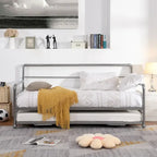 Lit de repos simple avec lit gigogne ajustable