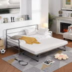 Lit de repos simple avec lit gigogne ajustable