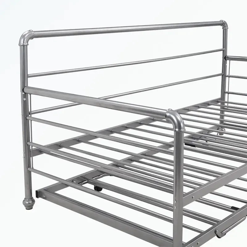 Lit de repos simple avec lit gigogne ajustable