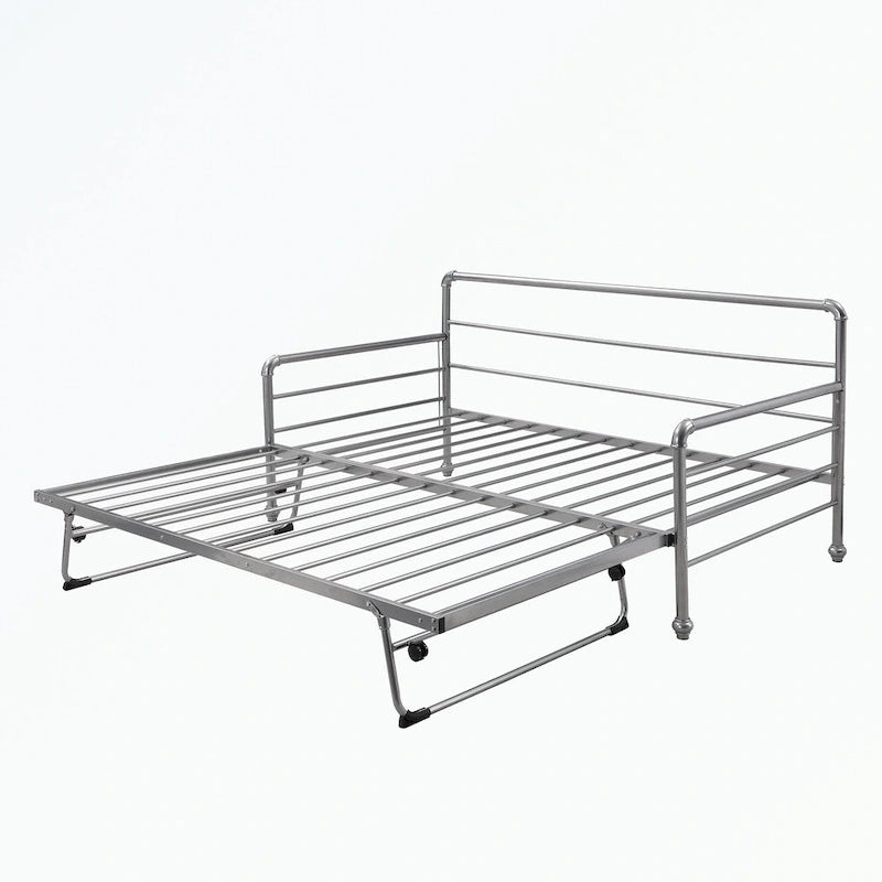 Lit de repos simple avec lit gigogne ajustable