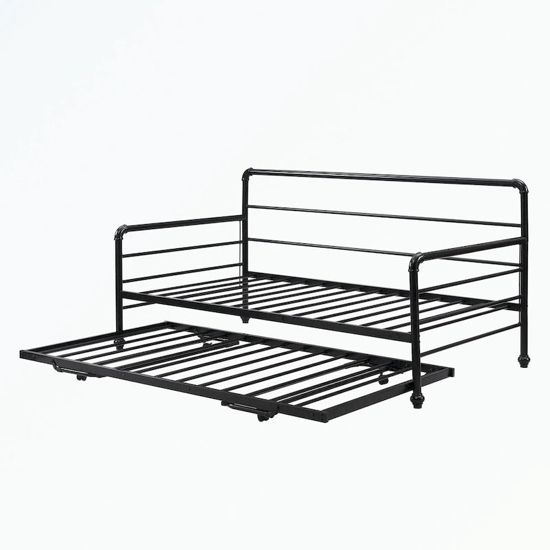Lit de repos simple avec lit gigogne ajustable