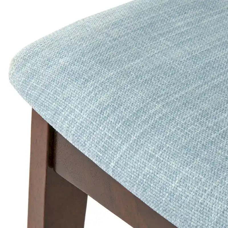 Chaise de salle à manger en bois massif, lot de 2