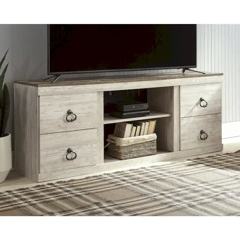  Willowton Woodgrain 60-inch TV Stand