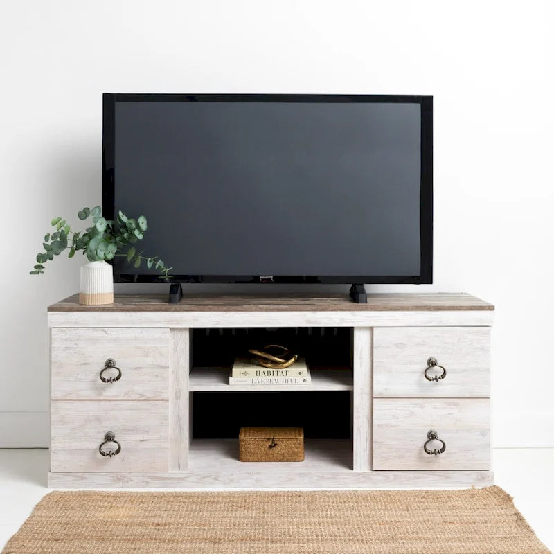 Meuble TV de 60 po imitation bois