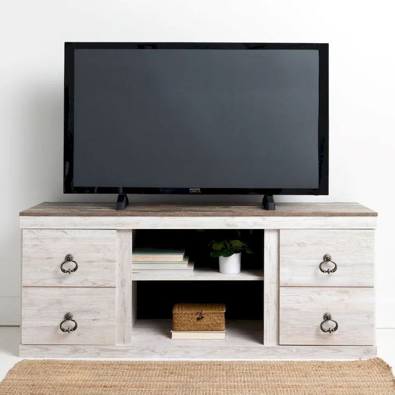 Meuble TV de 60 po imitation bois