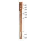 Tête de lit en bois rembourrée avec capitonnage à chevrons - Gris clair
