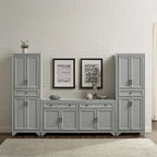Ensemble buffet et garde-manger 3 pièces - 15x108,5x67,75