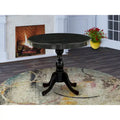  Dining Room Table - a Round kitchen Table Top with Pedestal Base, (Finish Options Available)