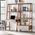 Ensemble 2 pièces bureau échelle et étagère