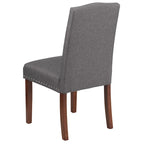 Chaise Parsons avec bordure cloutée – Lot de 2