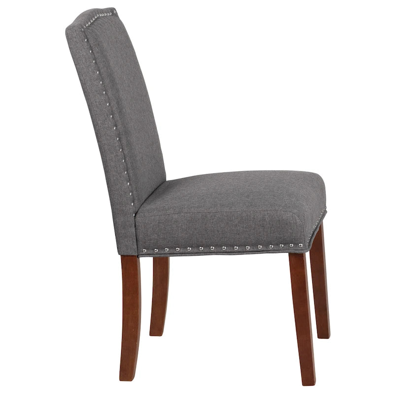 Chaise Parsons avec bordure cloutée – Lot de 2