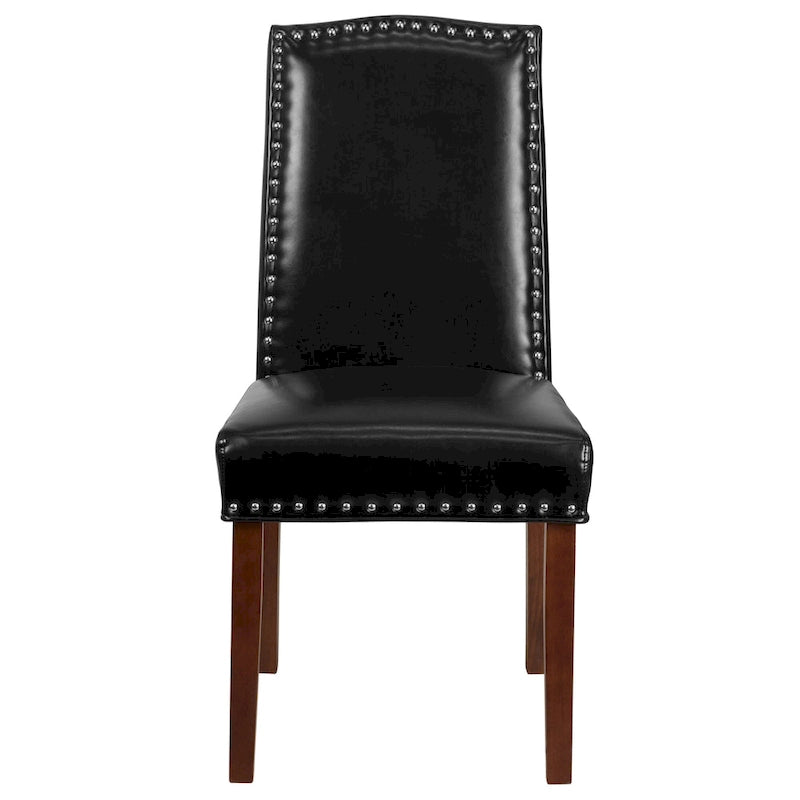 Chaise Parsons avec bordure cloutée – Lot de 2