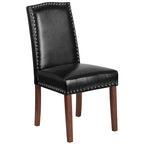 Chaise Parsons avec bordure cloutée – Lot de 2