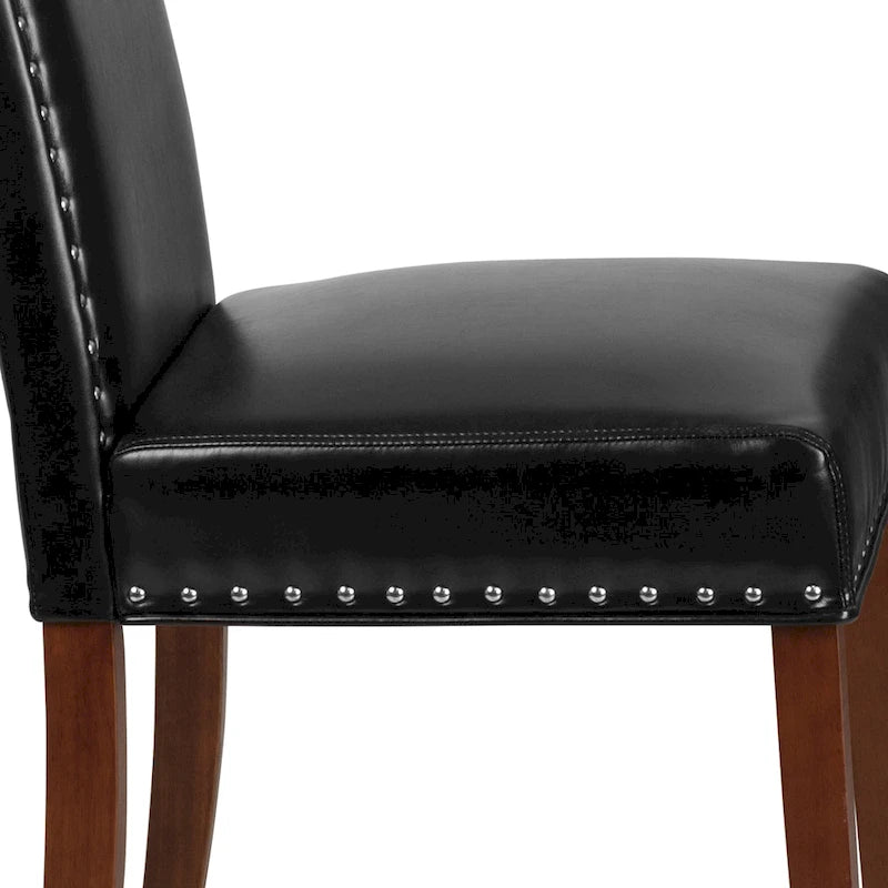 Chaise Parsons avec bordure cloutée – Lot de 2