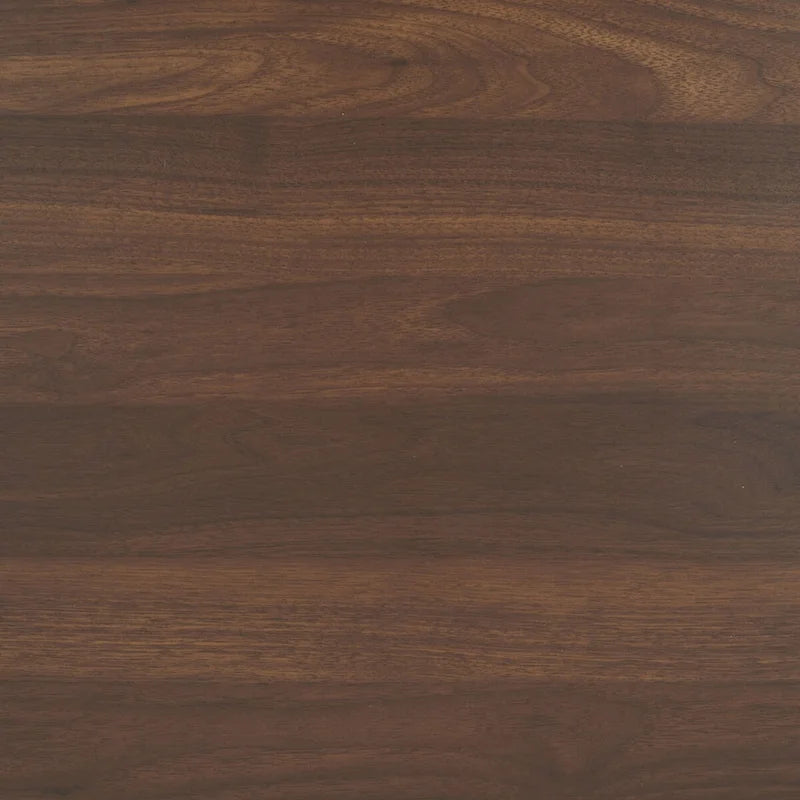 Table basse rectangulaire en bois avec pieds en métal, 47L x 30P x 16H