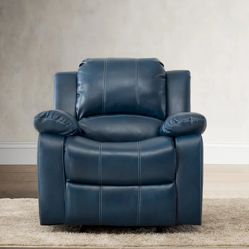 Fauteuil inclinable en cuir PU et gel