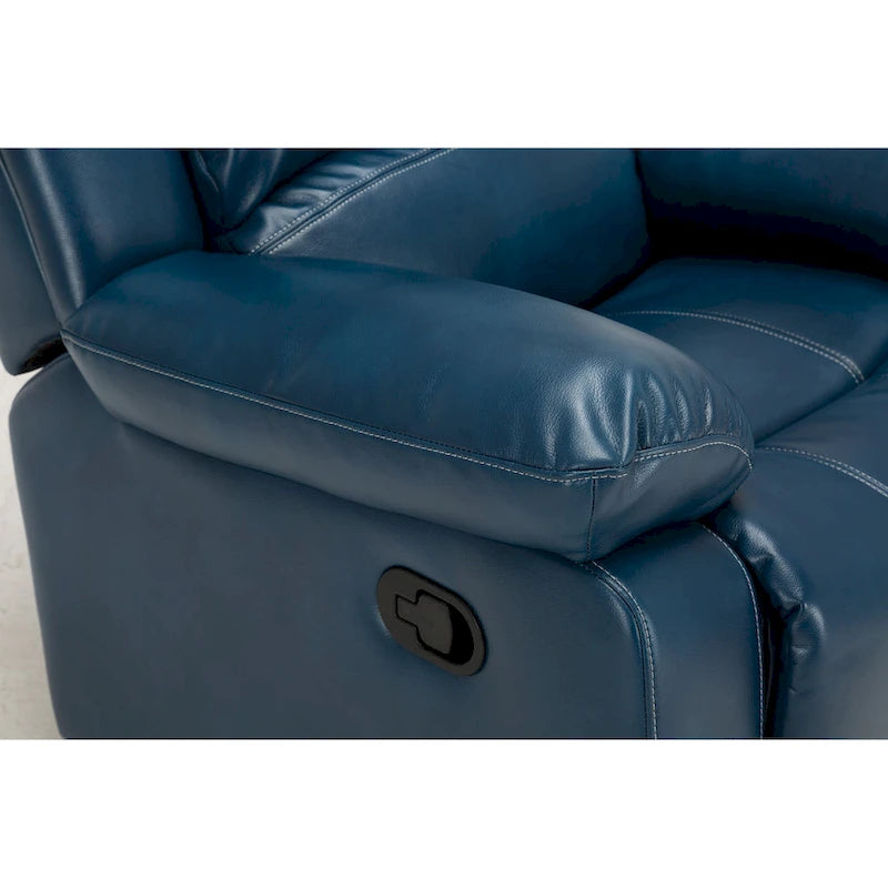Fauteuil inclinable en cuir PU et gel