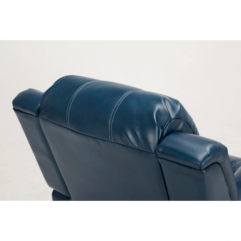 Fauteuil inclinable en cuir PU et gel