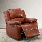 Fauteuil inclinable en cuir PU et gel