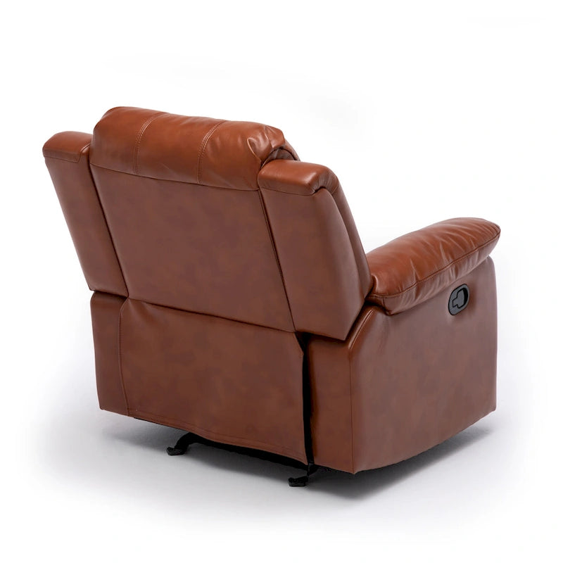Fauteuil inclinable en cuir PU et gel
