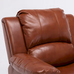 Fauteuil inclinable en cuir PU et gel