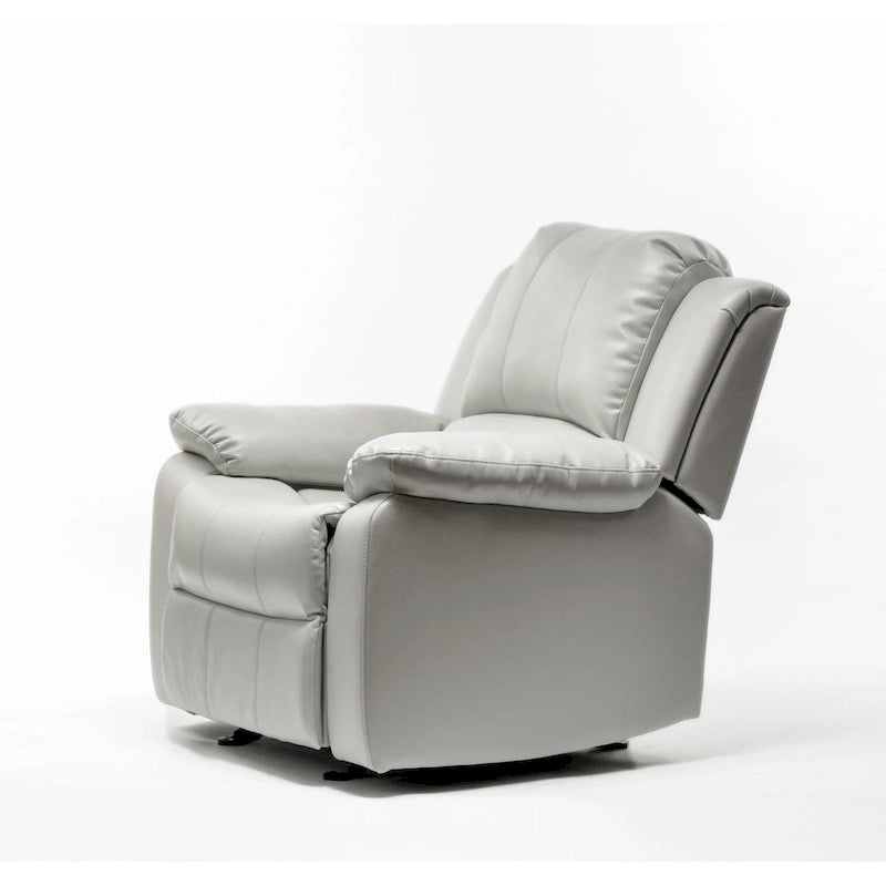 Fauteuil inclinable en cuir PU et gel