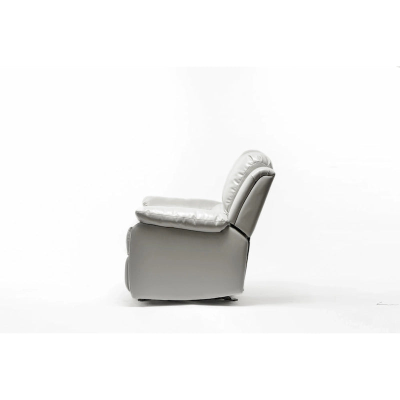 Fauteuil inclinable en cuir PU et gel