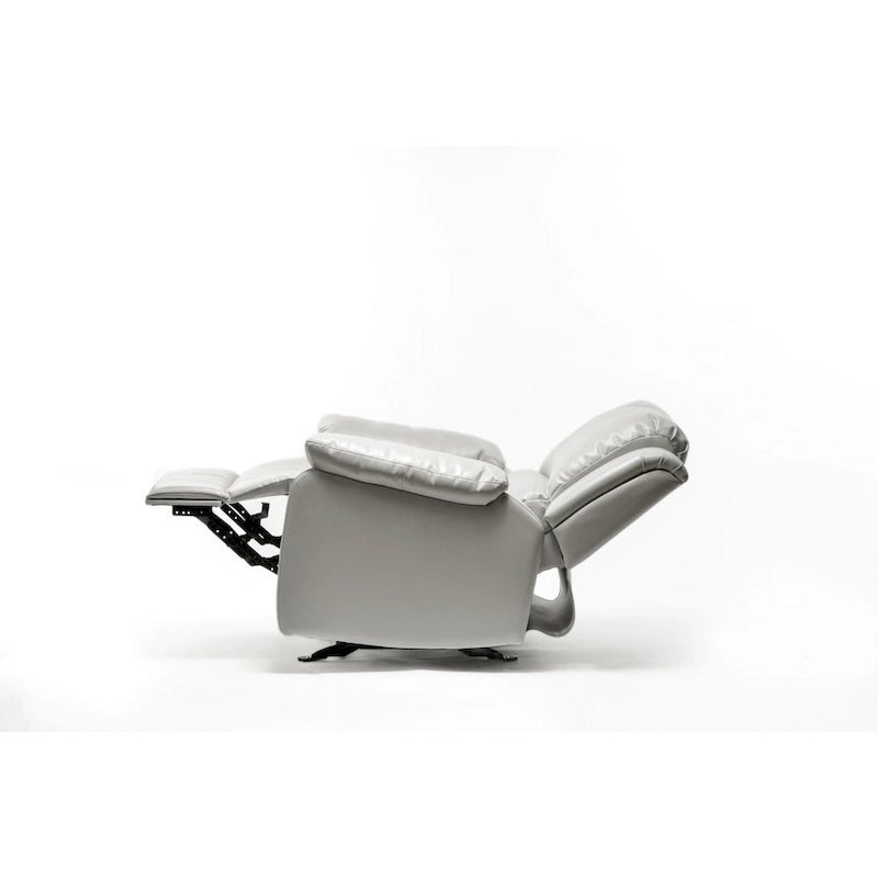 Fauteuil inclinable en cuir PU et gel