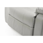 Fauteuil inclinable en cuir PU et gel