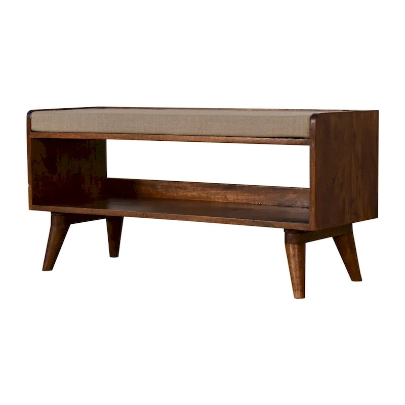 Banc de rangement nordique