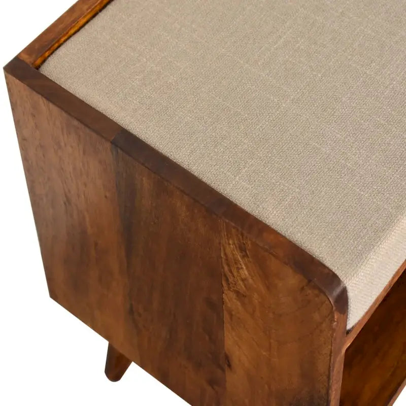Banc de rangement nordique