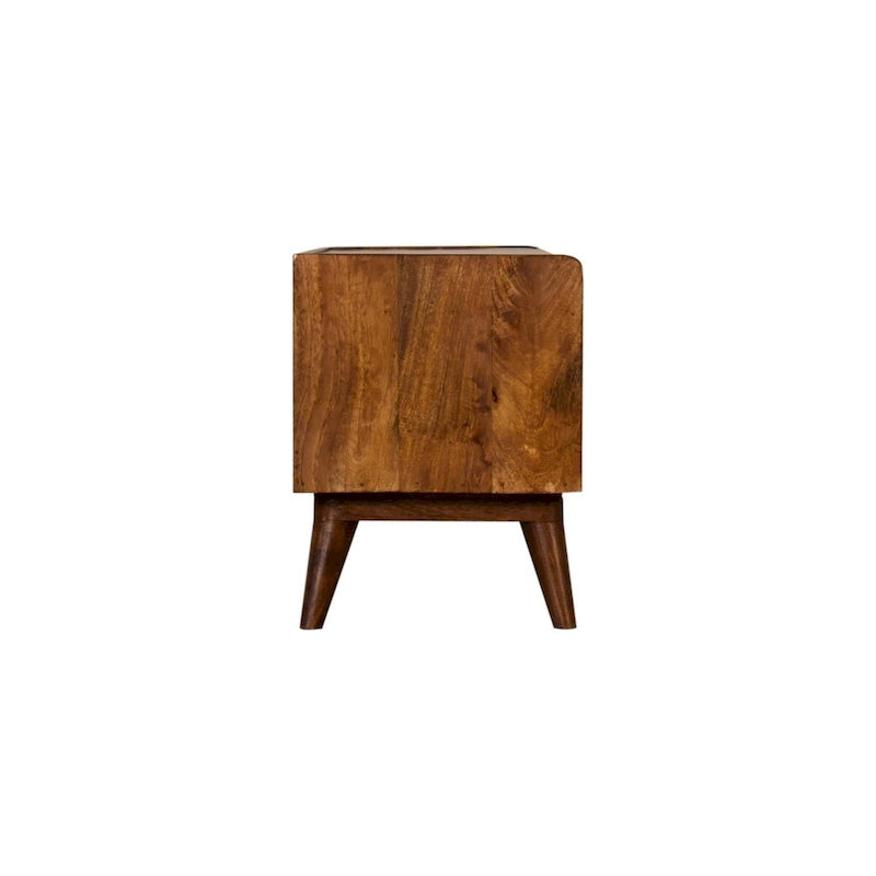 Banc de rangement nordique