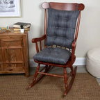  Kahuna Denim Universal Rocker Chair Cushion Set