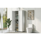 Meuble de rangement avec 2 portes et étagère réglable